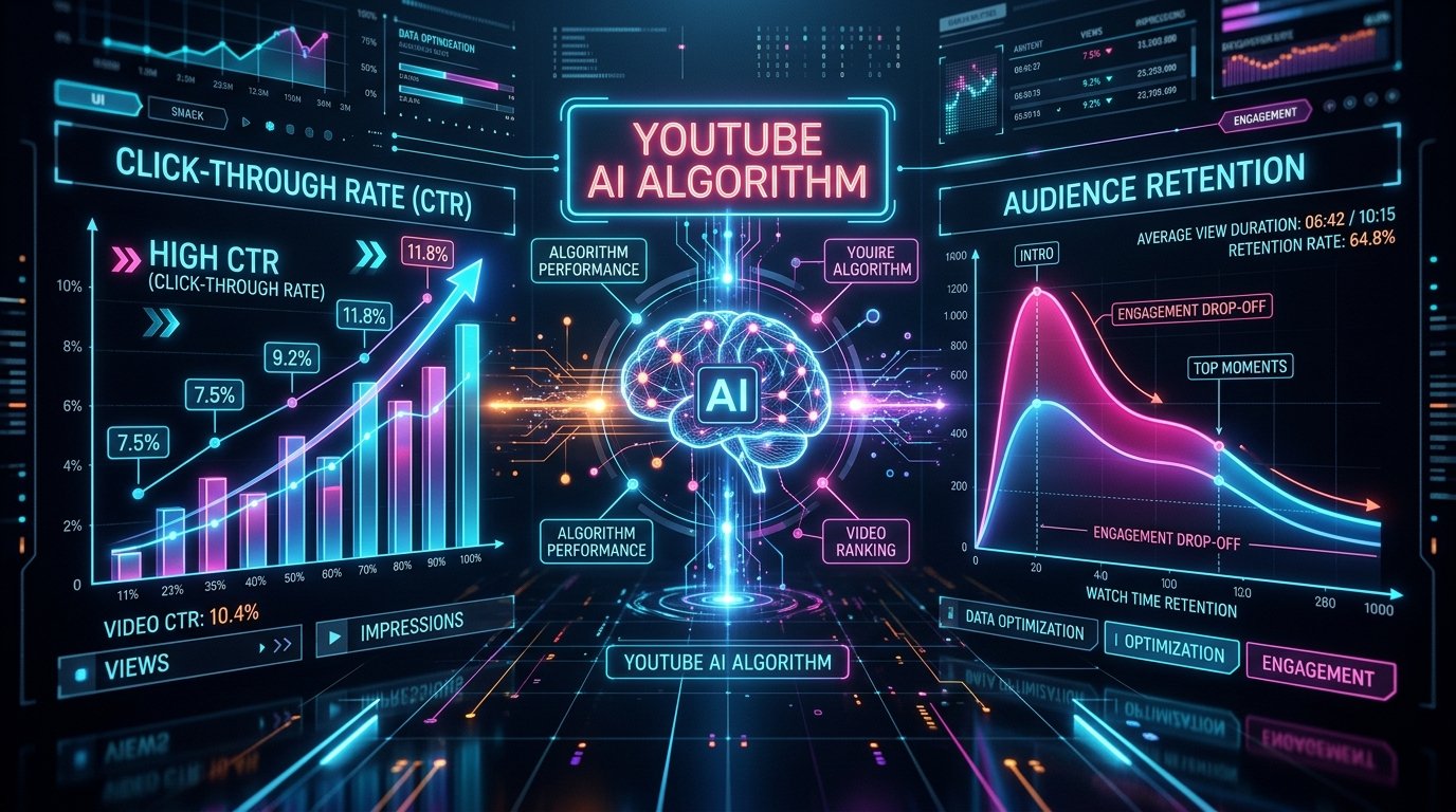 YouTube Algorithm Secrets: How CTR and Retention Actually Work